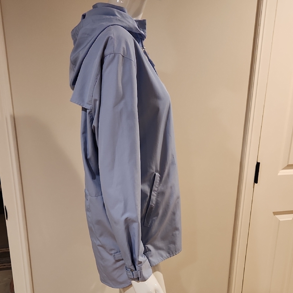 Ralph Lauren Sky Blue Hooded Utility Jacket - Picture 3 of 8